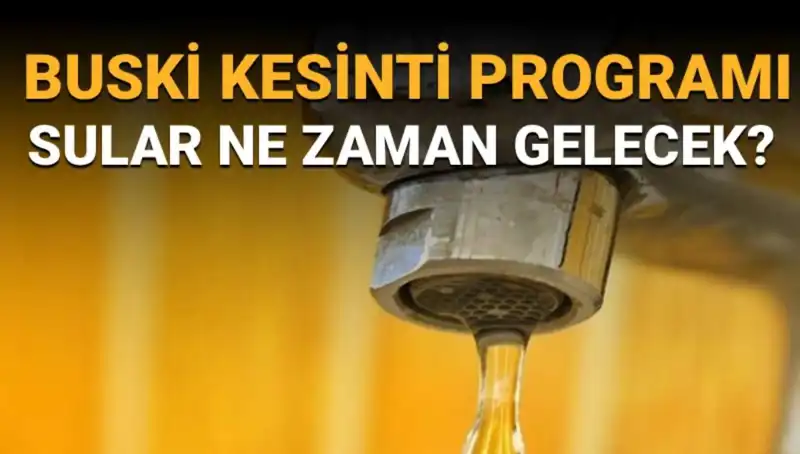 Bursa Nilüfer'de Su Kesintisi Ne Zaman Sona Erecek? Tüm Ayrıntılar Burada!