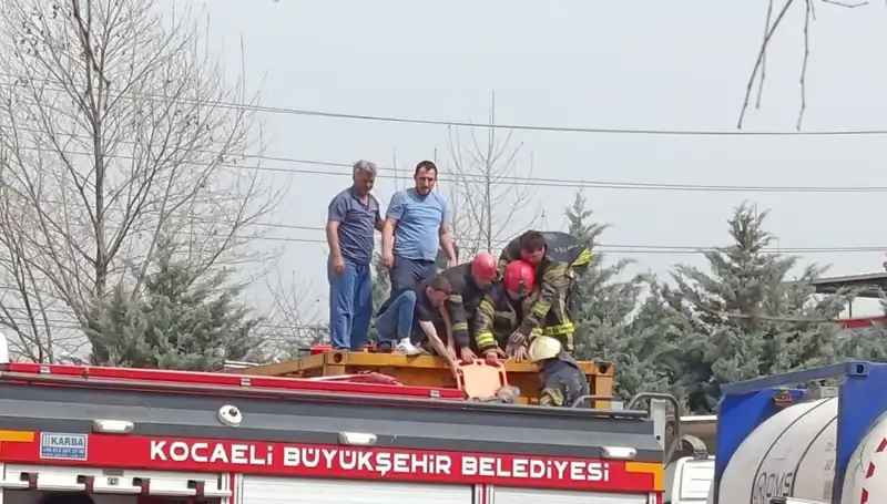 Tehlikeli Madde Taşıyan TIR Tankının İçine Düştü: Kazanın Ayrıntıları!
