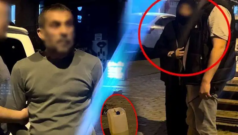 Bursa'da Sokak Ortasında Benzinle Kadını Yakmaya Çalışan Şok Edici Olay