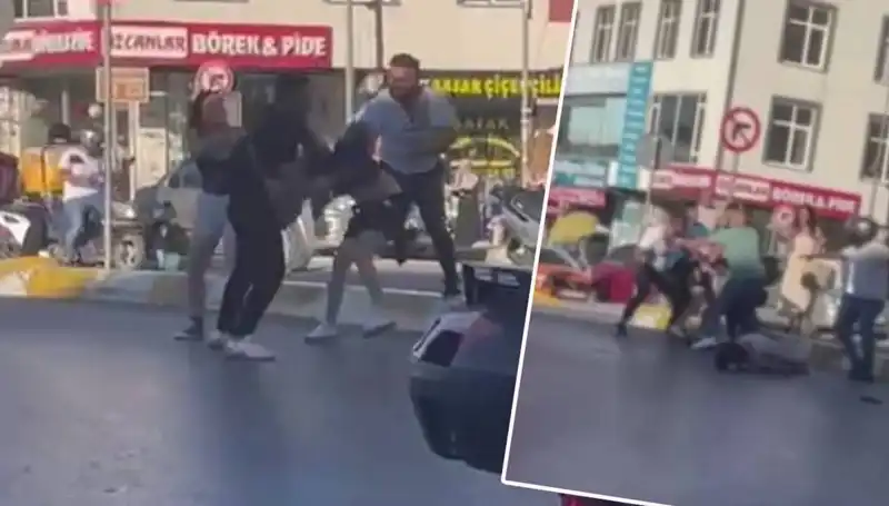 Esenyurt'ta Motosikletli Kadınlara Saldırı: Dehşet Anları Kamerada