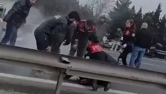 TEM Otoyolu'nda Zincirleme Kaza: 5 Yaralı, Dörtü Polis!