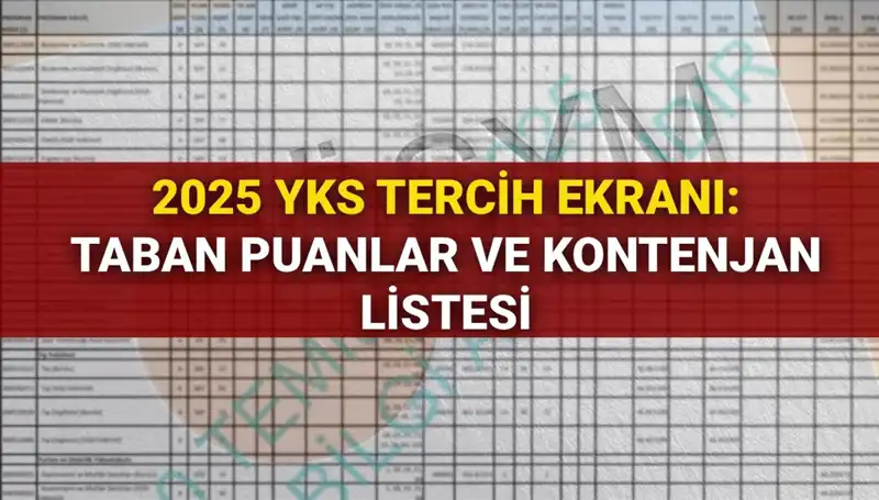 YKS Üniversite Tercih Ekranı ÖSYM 2025: Tercih Süreci Ne Zaman Başlayacak?