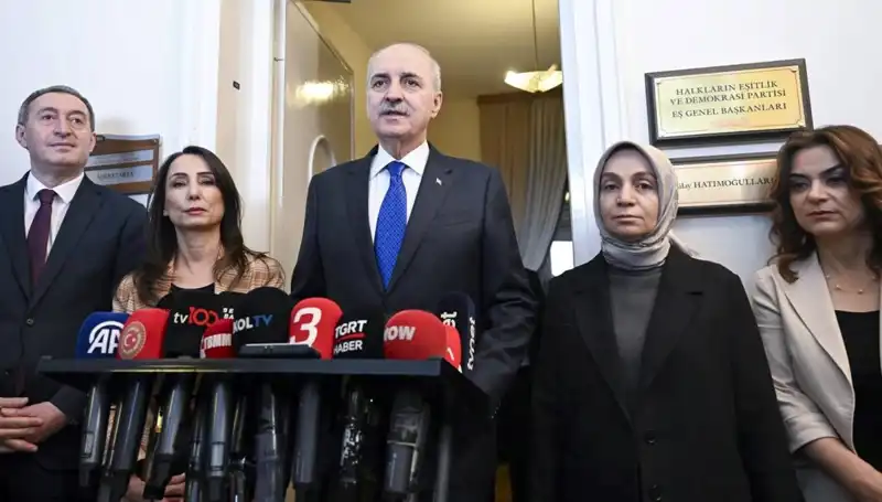 Numan Kurtulmuş, Siyasi Parti Temsilcileriyle Görüştü: Hedef 2024 Yerel Seçimleri
